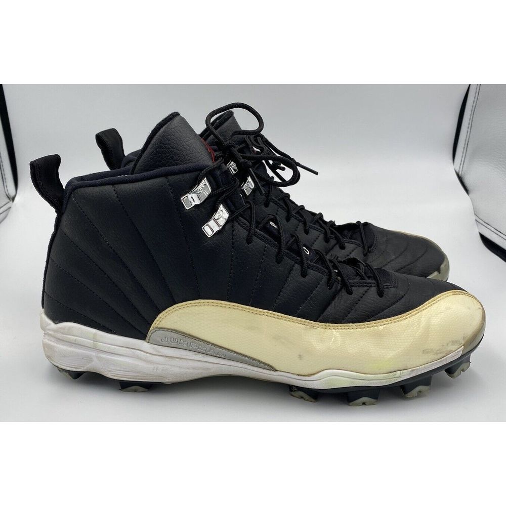 Nike Air Jordan Mens Retro‎ XII 12 Playoff MCS Cleats 13- READ